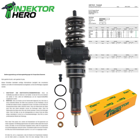 0414720028 Bosch Pumpe Düse Einheit PDE SEAT AUDI VW 1.9 TDI 038130073AA