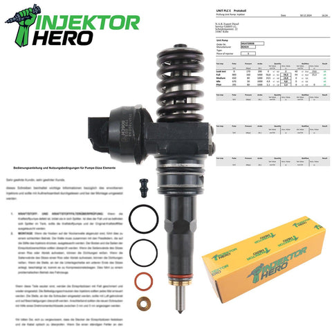 0414720038 Bosch Pumpe Düse Einheit PDE FORD SEAT 1.9 TDI 038130073AK