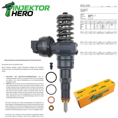 0414720039 VW GOLF 1.9TDi BOSCH PUMPE DUSE EINHEIT PDE 038130073AL 0986441557