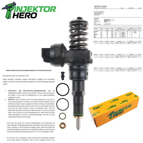 0414720214 Bosch Pumpe Düse Einheit PDE AUDI FORD SEAT SKODA VW 1.9 TDI 038130073AR