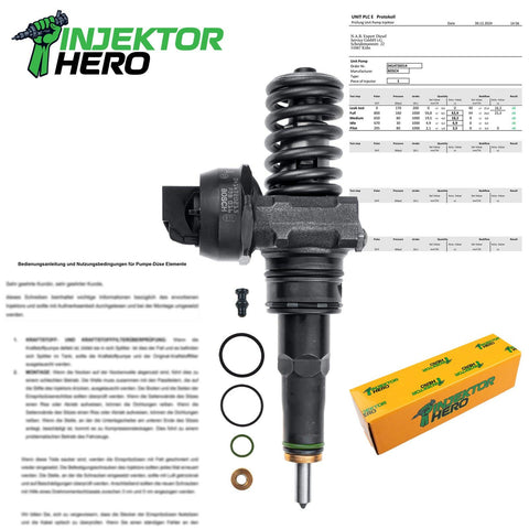 0414720215 BOSCH PUMPE DUSE EINHEIT PDE AUDI SEAT SKODA VW 1.9 TDI 038130073AG