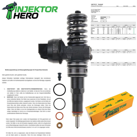 0414720306 BOSCH PUMPE DUSE EINHEIT PDE AUDI A3 SEAT LEON SKODA SUPERB 2.0 TDI 038130073BK