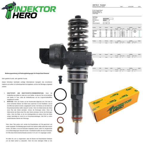 0414720307 Einspritzdüse Injektor Audi A3 Seat Ibiza Skoda Fabia VW Transporter 038130073BL