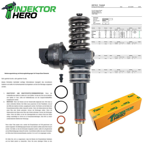 0414720309 BOSCH PUMPE DUSE EINHEIT PDE TRANSPORTER T5 2.5 TDI 07Z130073N