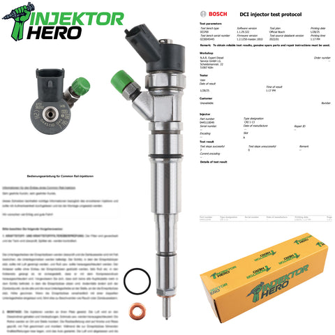 0445110049 Bosch Injektor für Land Rover Freelander 2.0 TD4 13537785983