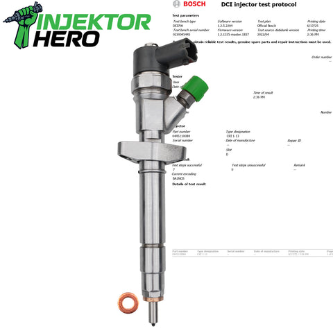 0445110084 Einspritzdüse Injektor Renault Espace IV Laguna 2.2 DCi 8200084534
