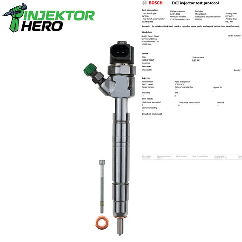 0445110096 BOSCH EINSPRITZDUSE INJEKTOR MERCEDES SPRINTER VITO 2.2 A6130700587