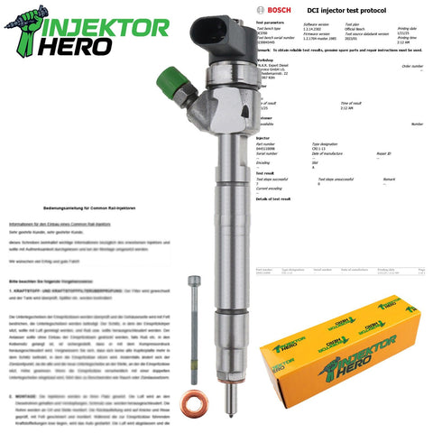 0445110098 Bosch Einheit Injektor Mercedes-Benz Sprinter 208 CDI JEEP GRAND 2.7 CRD A6120700087