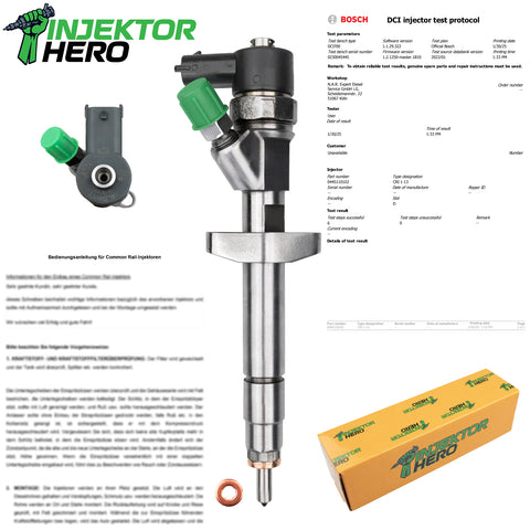 0445110102 Bosch Einspritzdüse Injector Nissan Opel Renault Master II 2.2 dCI 8200112289