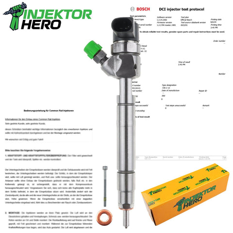 0445110121 BOSCH EINSPRITZDUSE INJEKTOR MERCEDES C 200 CDI A6130700687