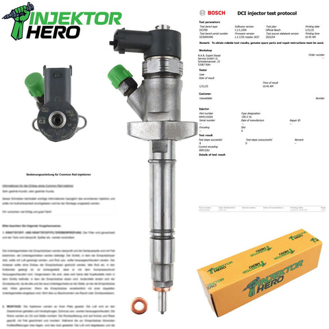 0445110265 Bosch Einspritzdüse Injektor Nissan Opel Renault 2.5 dCi CDTI 1660000Q0D