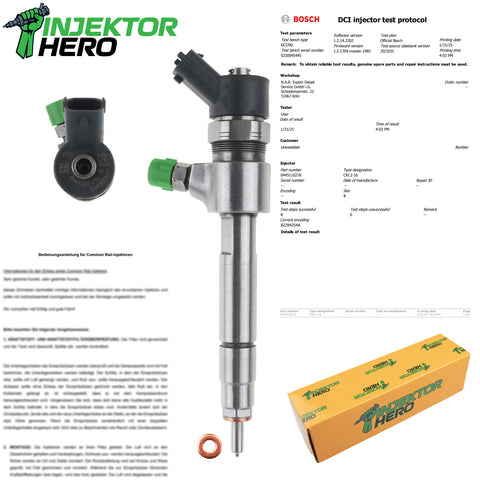 0445110276 Einspritzdüse Injektor Romeo Suzuki Fiat Opel 1.9 CDTI 0986435148