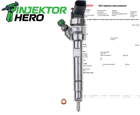 0445110289 BOSCH DIESEL INJEKTOR BMW 2.0 D 0445110601