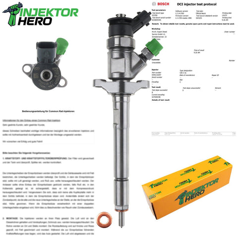 0445110297 Bosch Einspritzdüse Injektor Citroen Peugeot 1.6 HDi 1609850780 0445110281