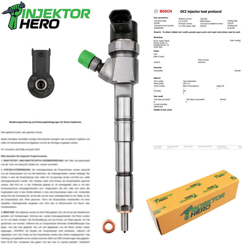 0445110300 Einspritzdüse Injektor Alfa Romeo Lancia Fiat Punto Opel Combo 1.6 0986435171