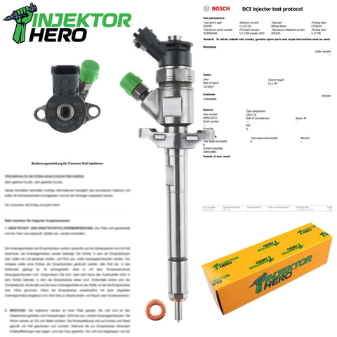 0445110311 Einspritzdüse Injektor Citroen Berlingo Peugeot 1.6 HDi 0986435146