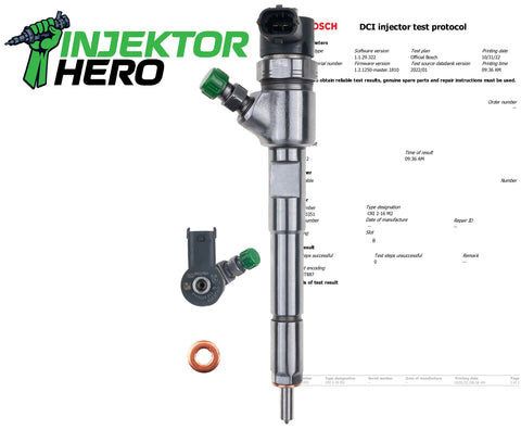 0445110351  BOSCH EINSPRITZDUSE INJEKTOR ALFA ROMEO FIAT DOBLO 1.3 CDTI