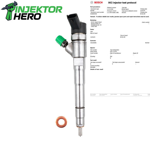 0445110418 Bosch Einspritzdüse Injektor Iveco Daily Fiat Ducato 2.3 D 500060538