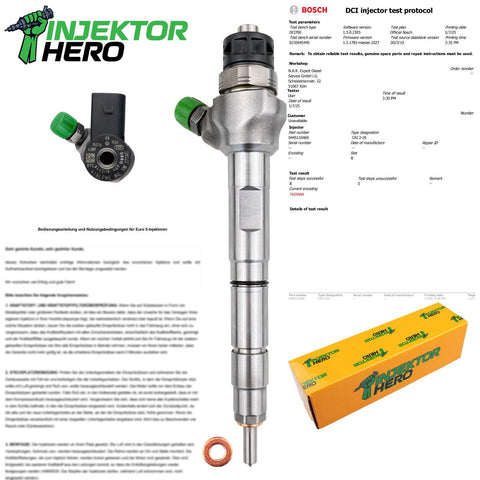 0445110469 Bosch Einspritzdüse Injektor Audi A3 Seat Alhambra VW Caddy 2.0 TDI 04L130277AC