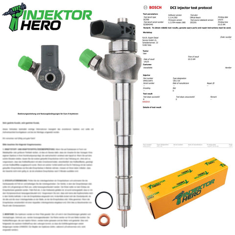 0445110471 Bosch Einspritzdüse Injektor Audi A3 A4 A5 2.0 TDI 04L130277AE