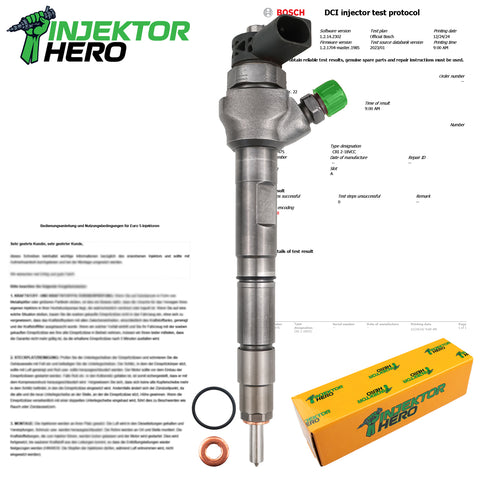 0445110475 04L130277AK Bosch Injektor Audi Seat Skoda VW Golf Touran 2.0 TDI