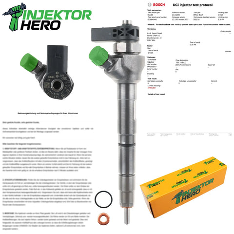 0445110477 Bosch Einspritzdüse Injektor Audi Seat Skoda VW 1.6 TDI 04L130277AJ