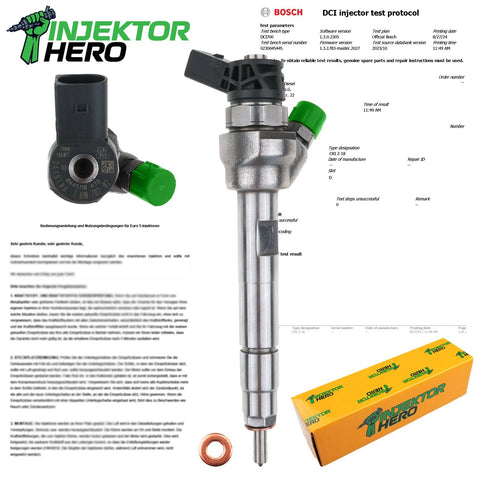 0445110478 BOSCH EINSPRITZDUSE INJEKTOR BMW 5 SERIES 520D F11 F10 2011 2.0 D