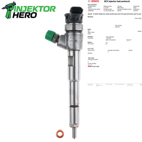 0445110485 Einspritzdüse Injektor Renault Nissan Dacia 1.5 dCi H8201108033