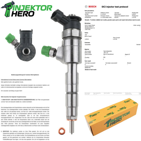 0445110489 Bosch Einspritzdüse Injector Ford B-Max C-Max Mondeo 1.5 TDCi CV6Q9F593AA