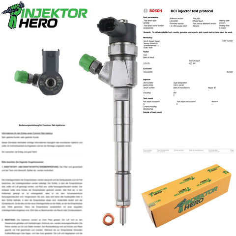 0445110524 Einspritzdüse Injektor Fiat Tipo Jeep Renegade Lancia Opel 1.6 55246223