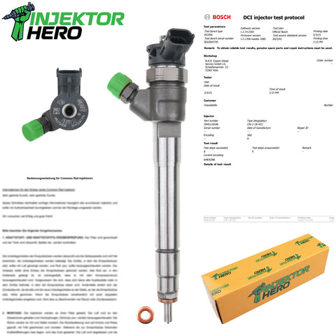 0445110546 Einspritzdüse Injektor Renault 1.6 dCi 0986435273 166007885R