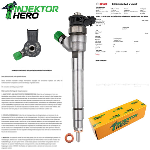 0445110569 Bosch Einspritzdüse Injektor Fiat Opel Renault 1.6 dCi 166000804R