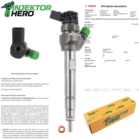 0445110743 Einspritzdüse Injektor BMW F20 MINI F57 2.0 D 0986435269 0445110570