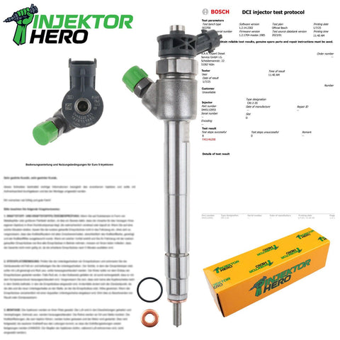 0445110955 Bosch Einspritzdüse Injektor Citroën Fiat Toyota Opel Astra 1.5 D JX6Q-9F593-AB