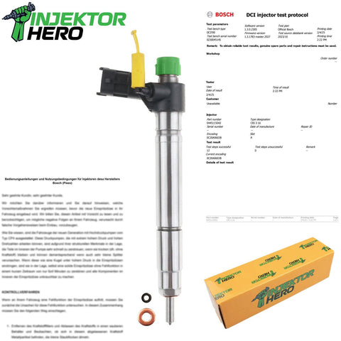 0445115042 Bosch Einspritzdüse Injektor Land Rover Freelander 2.2 TD4 9659229180