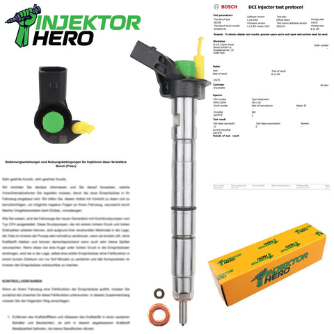 0445115054 BOSCH EINSPRITZDUSE INJEKTOR AUDI A4 A6 2.7 TDI 059130277AJ