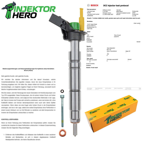 0445115064  BOSCH EINSPRITZDUSE INJEKTOR MERCEDES-BENZ 320 CDI CHRYSLER JEEP 3.0 CRD A6420701387