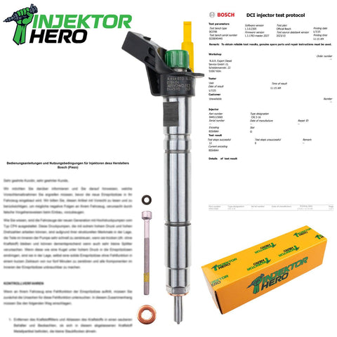 0445115069 BOSCH PIEZO EINSPRITZDÜSE INJEKTOR VITO VIANO CDI 0445115033