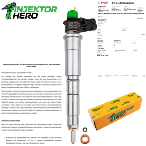 0445115084 Einspritzdüse Injektor Nissan Qashqai Renault Scenic 2.0 dCi 0986435350