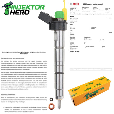 0445116001 BMW E81 2.0 D 13537797877 BOSCH EINSPRITZDUSE INJEKTOR