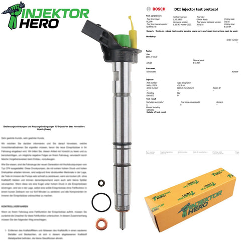 0445117029 Einspritzdüse Injektor Audi A6 Porsche Panamera 3.0 0986435431