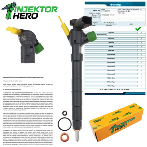 04L130277BF DELPHI INJEKTOR EINSPRITZDÜSE AUDI SEAT SKODA VW 1.6 TDI 28577054