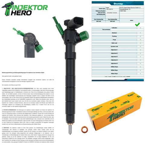 04L130277D DELPHI INJEKTOR EINSPRITZDÜSE SEAT LEON 1.6 TDi 04L130277BC 28565330