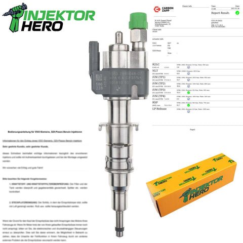 13537589048-07 EINSPRITZDÜSE E87 116 i 13537565137 VDO BMW Benzin