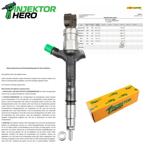 23670-27030 Denso Injektor Einspritzdüse Toyota Avensis 2.0 D-4D 23670-27010