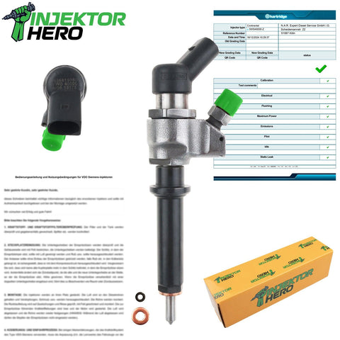 9636819380 Einspritzdüse Injektor Suzuki Citroën Berlingo Peugeot 307 2.0 HDI 9636819380