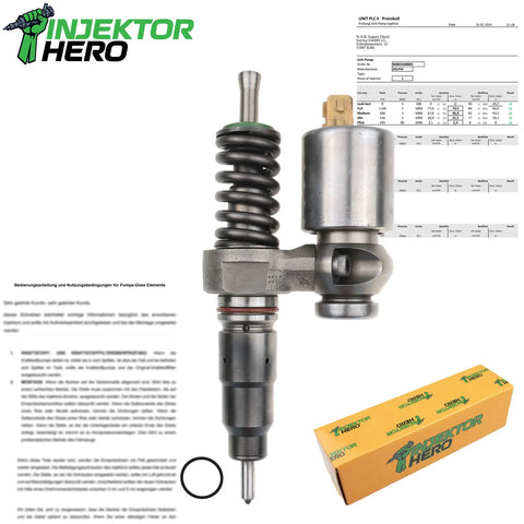 BEBE2A00001 DELPHI INJEKTOR EINSPRITZDÜSE LAND ROVER DISCOVERY II 2.5 Td5 MSC100670