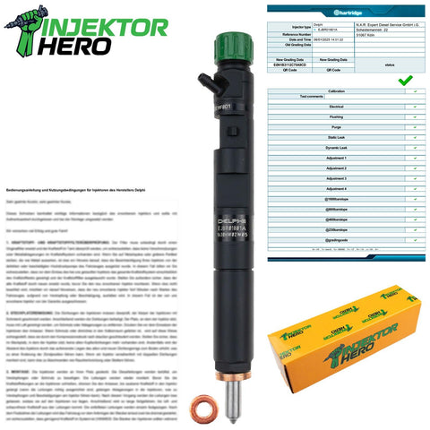 EJBR01801A Delphi Injektor Renault Clio Kangoo Megane Thalia 1.5 dCi 8200567290