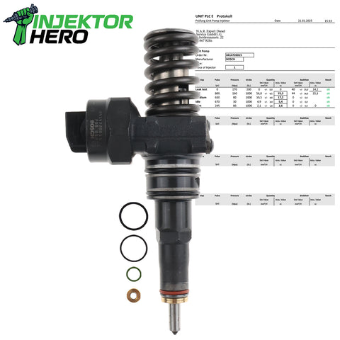 0414720015 Bosch Pumpe Düse Einheit PDE AUDI SEAT SKODA 1.4 TDI 038130073J