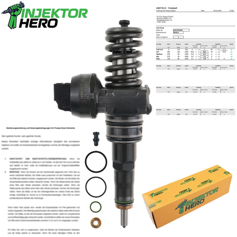 0414720230 BOSCH PUMPE DUSE EINHEIT PDE AUDI A4 SKODA SUPERB 1.9 TDI 038130073BH